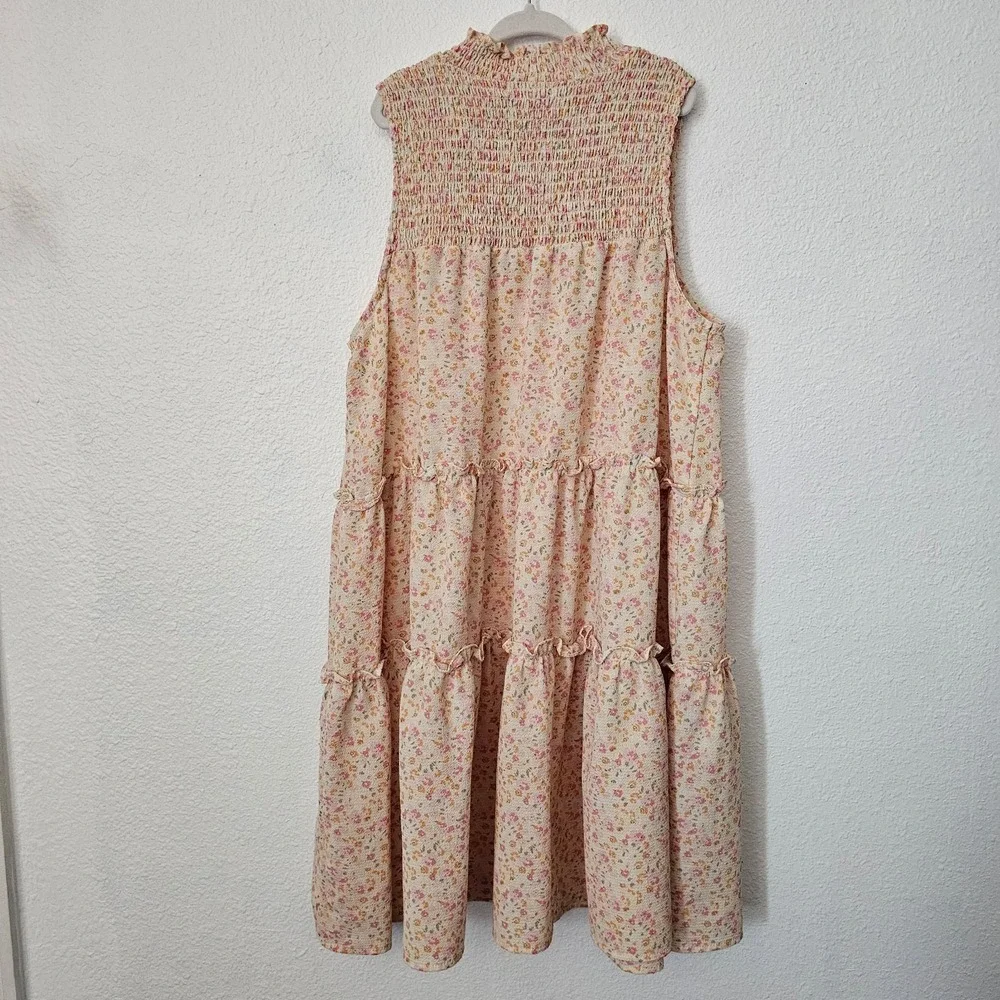 Liberty Love Girls Floral Boho Style Dress Size Medium